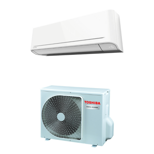 Toshiba Yukai 2,5kW SET Inclusief Montage