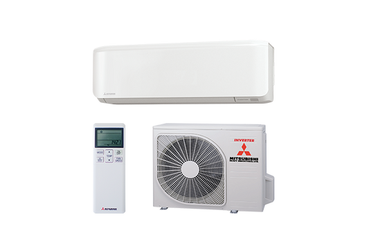 Mitsubishi Heavy 5,0kW SRK50ZS-WF + SRC50ZS-W ICL Wifi, Inclusief Montage
